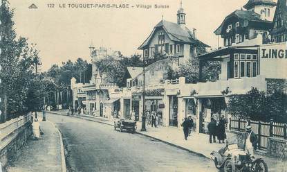 CPA FRANCE 62 " Le Touquet - Paris Plage, Village Suisse"