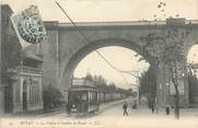 63 Puy De DÔme CPA FRANCE 63 " Royat, Le viaduc à l'entrée de la ville" / TRAMAY