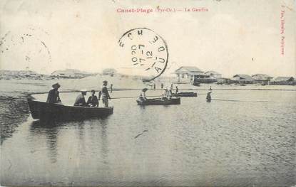 CPA FRANCE 66 " Canet Plage, Le Gouffre"