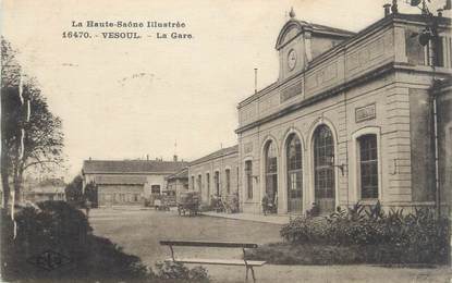 CPA FRANCE 70 " Vesoul, La gare"