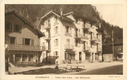 CPA FRANCE 74 " Chamonix, Hôtel des Lacs, Les Gaillands"