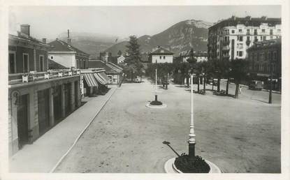 CPSM FRANCE 74 " Annecy, Place de la Gare"