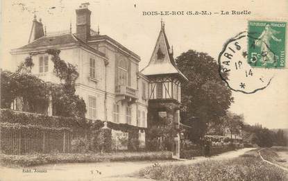 CPA FRANCE 77 " Bois le Roi, La ruelle"