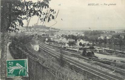 CPA FRANCE 78 " Meulan, Vue générale"