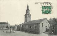 43 Haute Loire / CPA FRANCE 43 "Tence, église et place Saint Martin" 