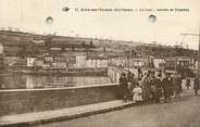 87 Haute Vienne CPA FRANCE 87 " Aixe sur Vienne, Le pont , arrivée du tramway"