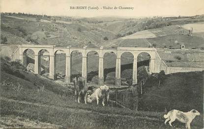 / CPA FRANCE 42 "Balbigny, viaduc de Chassenay"