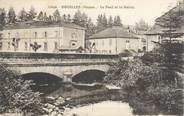 88 Vosge CPA FRANCE 88 " Docelles, Le pont et la Mairie"