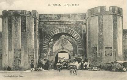 CPA MAROC "Rabat, la Porte El Had"