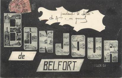 CPA FRANCE 90 " Belfort, Vues"