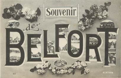 CPA FRANCE 90 " Belfort, Vues"