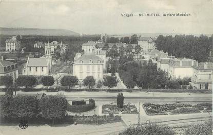 CPA FRANCE 88 " Vittel, Le Parc Madelon"