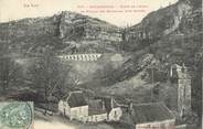 46 Lot / CPA FRANCE 46 "Rocamadour, gorges de l'Alzou et le moulin des Bourbons"