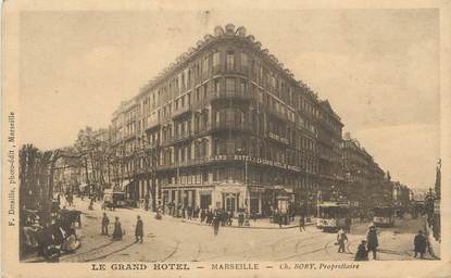 CPA FRANCE 13 " Marseille, Le Grand Hôtel"