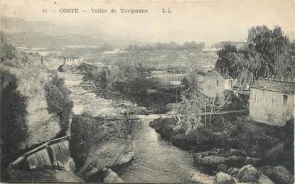 CPA FRANCE 20 " Corse, Corte, Vallée de Tavignano"