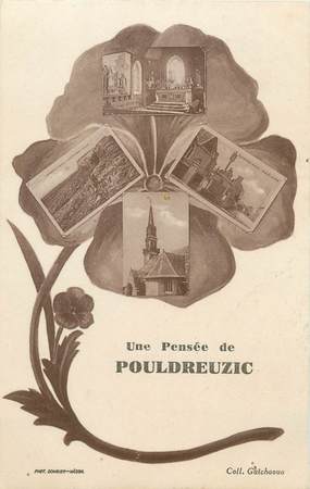 CPA FRANCE 29 "Pouldreuzic, Vues"