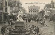 56 Morbihan / CPA FRANCE 56 "Lorient, la bove, le théâtre et la statue Victor Massé"