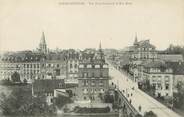 57 Moselle / CPA FRANCE 57 "Sarreguemines, rue Maréchal Foch et rue Roth"