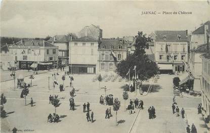 CPA FRANCE 16 " Jarnac, Place du Château"
