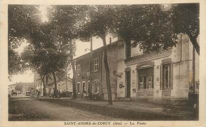 CPA FRANCE 01 " St André de Corcy La Poste"