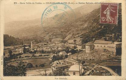 CPA FRANCE 04 " Colmars les Alpes, Vue générale"