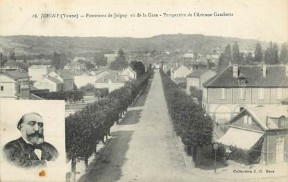 / CPA FRANCE 89 "Joigny, avenue Gambetta"