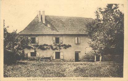 CPA FRANCE 38 " St Victor de Morestel, Le Gouvoux"