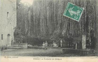 CPA FRANCE 38 "Tirieu, Fontaine du Château"
