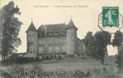 CPA FRANCE 38 "Thuellin, Le vieux château"