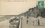 44 Loire Atlantique / CPA FRANCE 44 "La Baule, le bld Darlu et la plage"