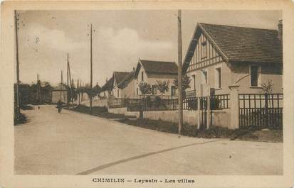 CPA FRANCE 38 "Chimilin - Leyssins, Les villas"