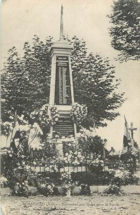 CPA FRANCE 38 "Romagnieu, Le monument aux morts"