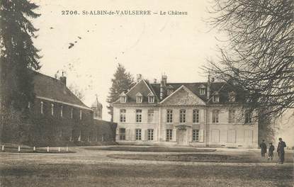 CPA FRANCE 38 " St Albin de Vaulserre, Le château" / CACHET AMBULANT