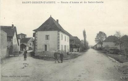 CPA FRANCE 38 " St Didier d'Aoste, Route d'Aoste et de St Genix"