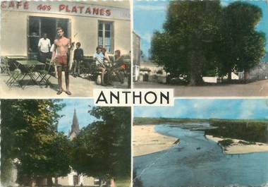 CPSM FRANCE 38 " Anthon, Vues"