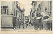 38 Isere CPA FRANCE 38 " Pont de Beauvoisin, La Grande Rue"