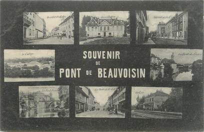 CPA FRANCE 38 " Pont de Beauvoisin, Vues"