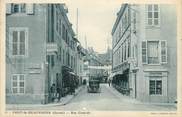 38 Isere CPA FRANCE 38 " Pont de Beauvoisin, Rue Centrale"