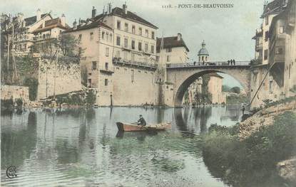 CPA FRANCE 38 " Pont de Beauvoisin"