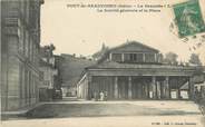 38 Isere CPA FRANCE 38 " Pont de Beauvoisin, La Société Générale et la Place"