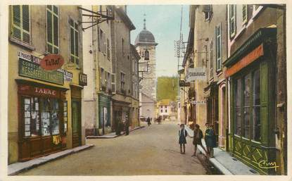 CPA FRANCE 38 " Pont de Beauvoisin, Grande Rue"