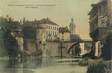 CPA FRANCE 38 " Pont de Beauvoisin, Le Pont François 1er sur le Guiers"