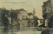 38 Isere CPA FRANCE 38 " Pont de Beauvoisin, Le Pont François 1er sur le Guiers"