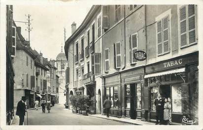 CPSM FRANCE 38 " Pont de Beauvoisin, La Grande Rue"