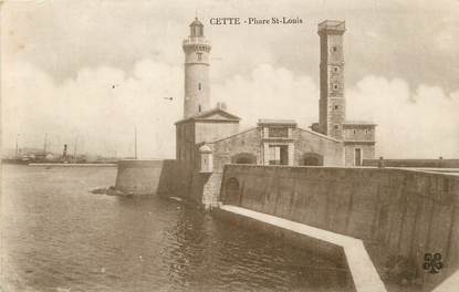 / CPA FRANCE 34 "Cette, phare Saint Louis"