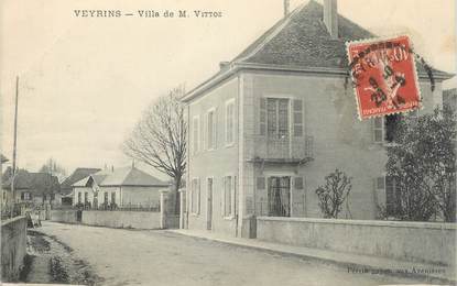 CPA FRANCE 38 " Veyrins, Villa de M Vittoz"