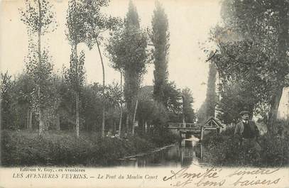 CPA FRANCE 38 " Veyrins, Le Pont du Moulin Court"