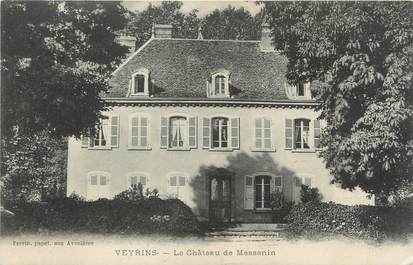CPA FRANCE 38 " Veyrins, Le Château de Messenin"