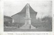 38 Isere CPA FRANCE 38 " Veyrins, Le monument aux morts"