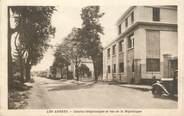 38 Isere CPA FRANCE 38 " Les Abrets, Central téléphonique et Rue de la République"